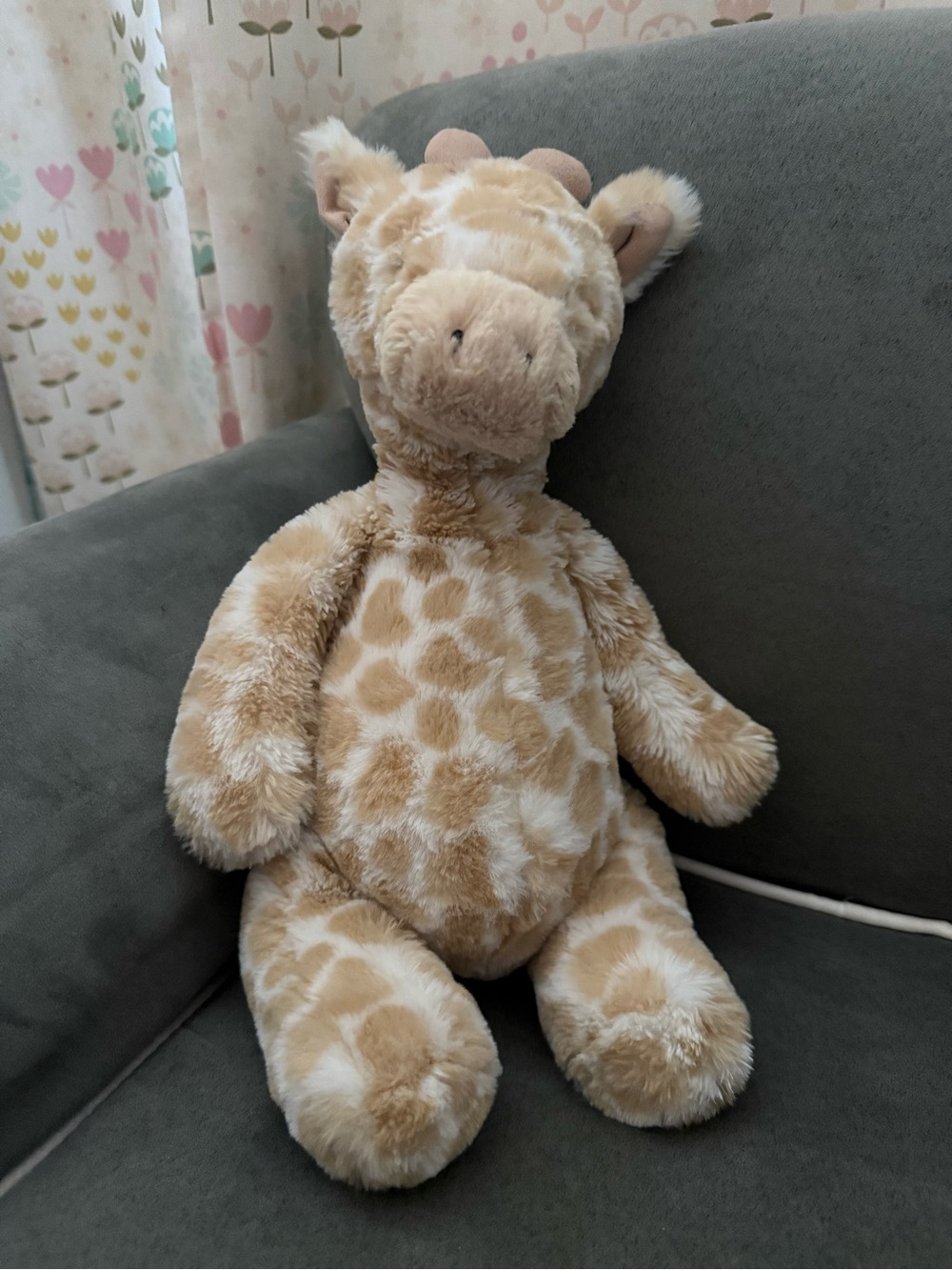 Retired - Jellycat Puffles Giraffe Stuffed Animal Very Rare
